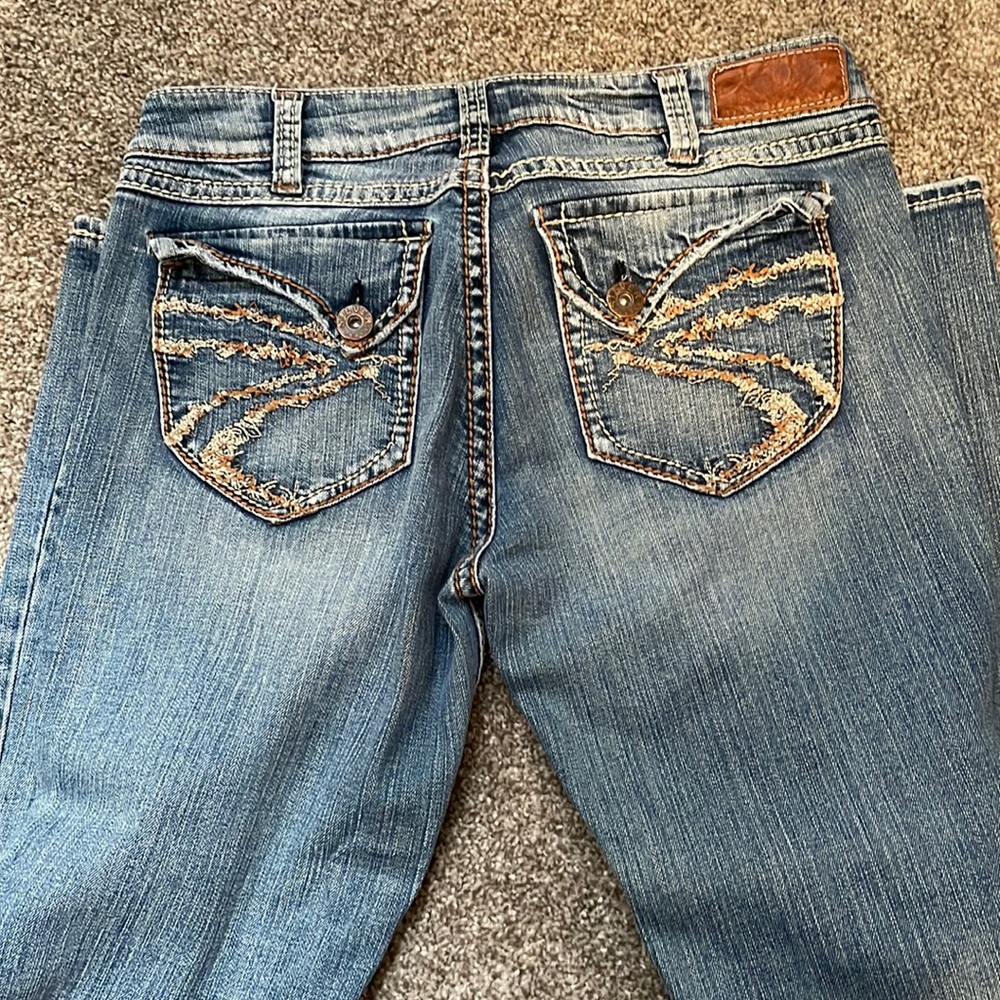 Silver jeans